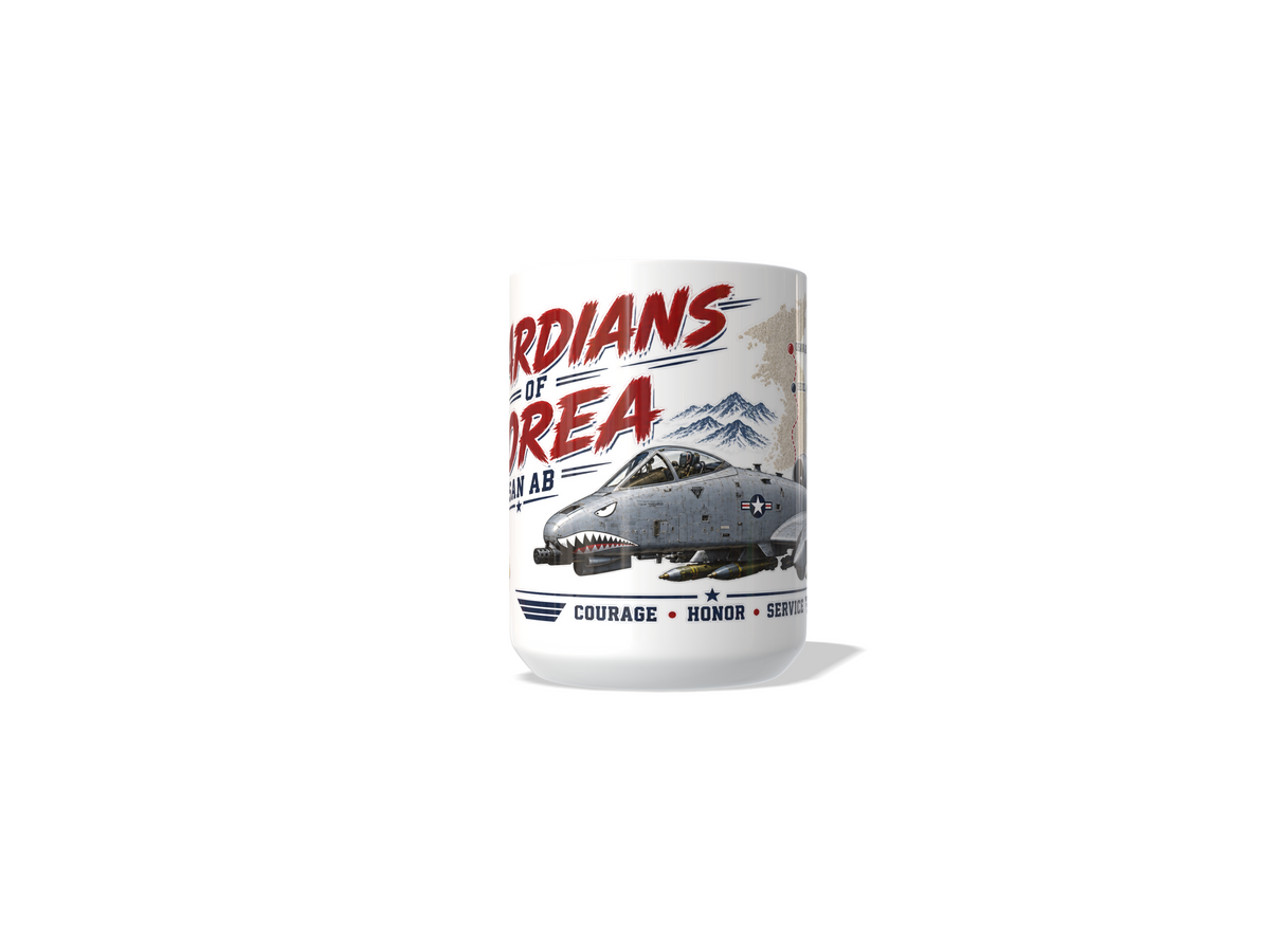 Osan AB A-10 Coffee Mug – Guardians of Korea 51st Fighter Wing 15 oz Military Coffee Cup