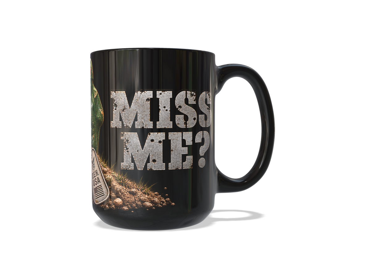 Green Ivan Commie - Range Day - 15 oz Veteran Coffee Mug – Ships Free - Patriots Get Freedom, Commies Get Lead