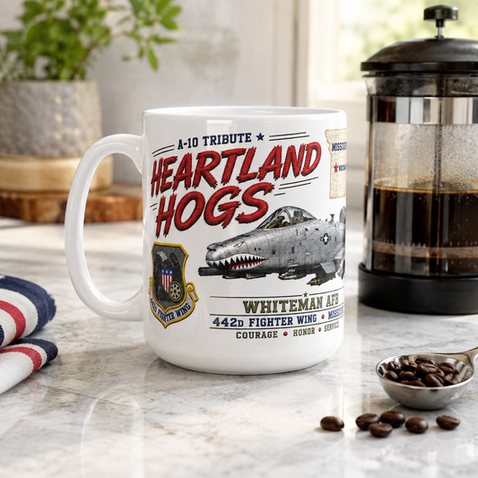 A-10 Coffee Mug | WHITEMAN AFB 442d Fighter Wing Coffee Cup
