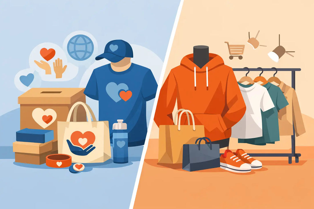 Nonprofit Merchandise Versus Retail Apparel