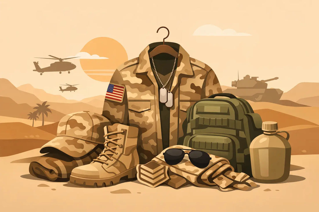 Desert Storm Veteran Clothing That Carries the Legacy