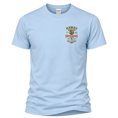 25th Infantry Division (OEH) Tropic Lightning Schofield Barracks Hawaii Vintage-Style Tee