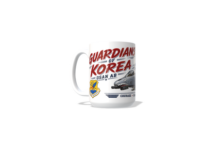Osan AB A-10 Coffee Mug – Guardians of Korea 51st Fighter Wing 15 oz Military Coffee Cup