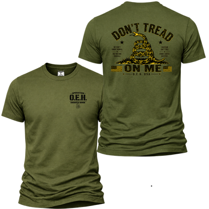 Don’t Tread On Me OEH Shirt – Gadsden Snake Veteran Honor Tee