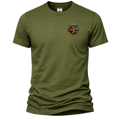 Tun Tavern Marine Tribute Shirt – Born in a Bar Est. 1775 Bar & Grill Tee