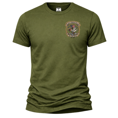 NAS Pensacola Lighthouse Shirt – The Long Watch Military Heritage Tee | OEH Veteran Navy Aviation T-Shirt