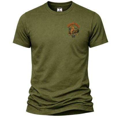 Sunkist Special B-17 WW2 Bomb Group Supply Shirt – Vintage WWII Nose Art Pin-Up Tee