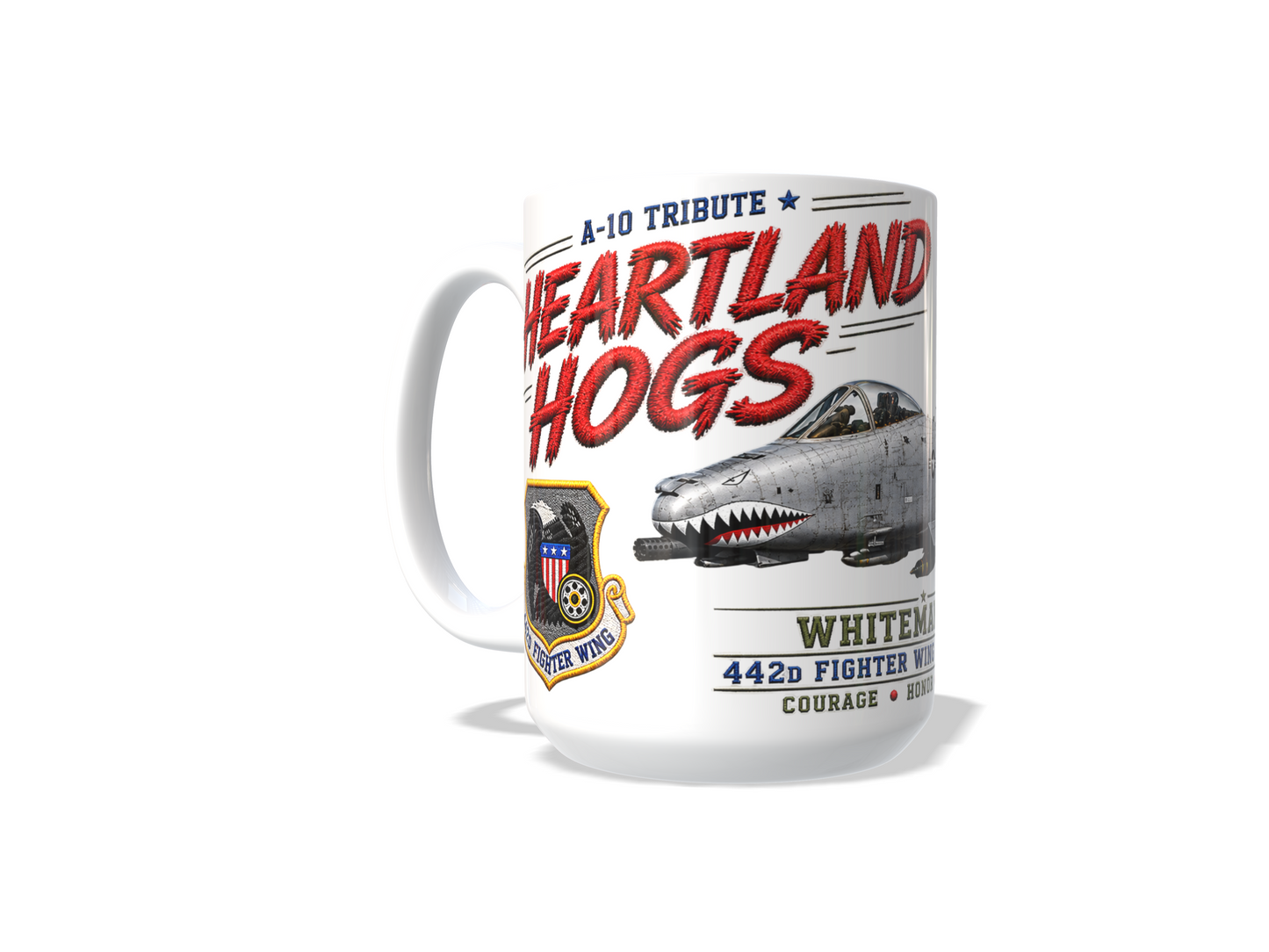 A-10 Coffee Mug | WHITEMAN AFB 442d Fighter Wing Coffee Cup