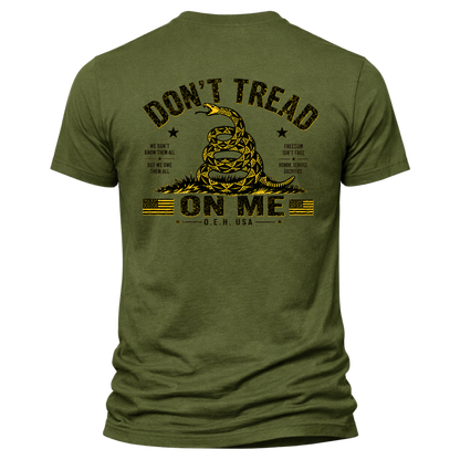Don’t Tread On Me OEH Shirt – Gadsden Snake Veteran Honor Tee