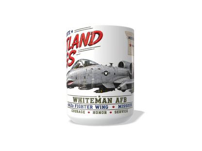 A-10 Coffee Mug | WHITEMAN AFB 442d Fighter Wing Coffee Cup
