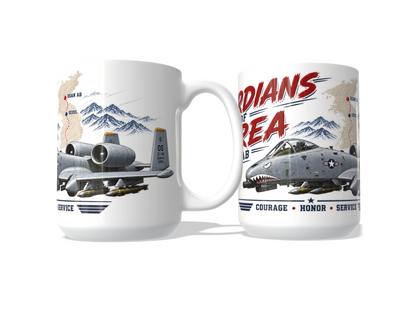 Osan AB A-10 Coffee Mug – Guardians of Korea 51st Fighter Wing 15 oz Military Coffee Cup
