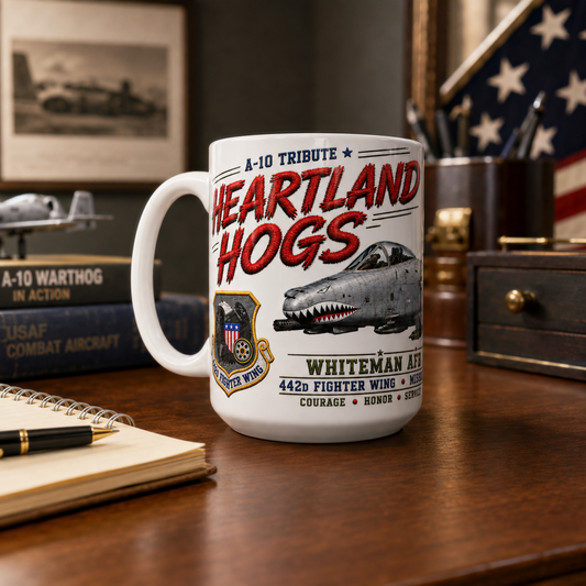 A-10 Coffee Mug | WHITEMAN AFB 442d Fighter Wing Coffee Cup