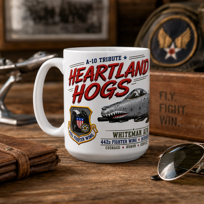 A-10 Coffee Mug | WHITEMAN AFB 442d Fighter Wing Coffee Cup