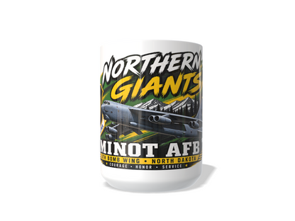 Barksdale AFB 307th Bomb Wing B-52H Stratofortress Mug | Air Force Reserve 15 oz Coffee Mug