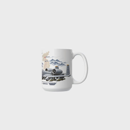 Osan AB A-10 Coffee Mug – Guardians of Korea 51st Fighter Wing 15 oz Military Coffee Cup