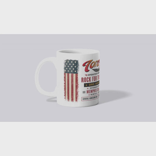 BandMugs.com Rock for the Troops Collectible Mug