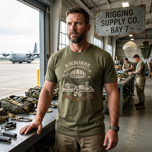 Airborne Rigging Supply Co. - Heritage 92R Rigger T-Shirt